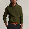 Sweat à capuche double maille olive Ralph Lauren pour homme Sweat à capuche double maille olive Ralph Lauren pour homme