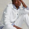 Sweat à capuche en polaire blanc Ralph Lauren pour femme