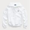 Sweat à capuche en polaire blanc Ralph Lauren pour femme