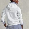 Sweat à capuche en polaire blanc Ralph Lauren pour femme