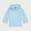 Sweat à capuche en polaire bleu Ralph Lauren pour femme Sweat à capuche en polaire bleu Ralph Lauren pour femme