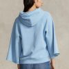 Sweat à capuche en polaire bleu Ralph Lauren pour femme Sweat à capuche en polaire bleu Ralph Lauren pour femme