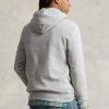 Sweat à capuche en polaire gris Polo Bear Ralph Lauren pour homme Sweat à capuche en polaire gris Polo Bear Ralph Lauren pour homme