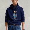 Sweat à capuche en polaire Polo Bear Ralph Lauren bleu marine pour homme Sweat à capuche en polaire Polo Bear Ralph Lauren bleu marine pour homme
