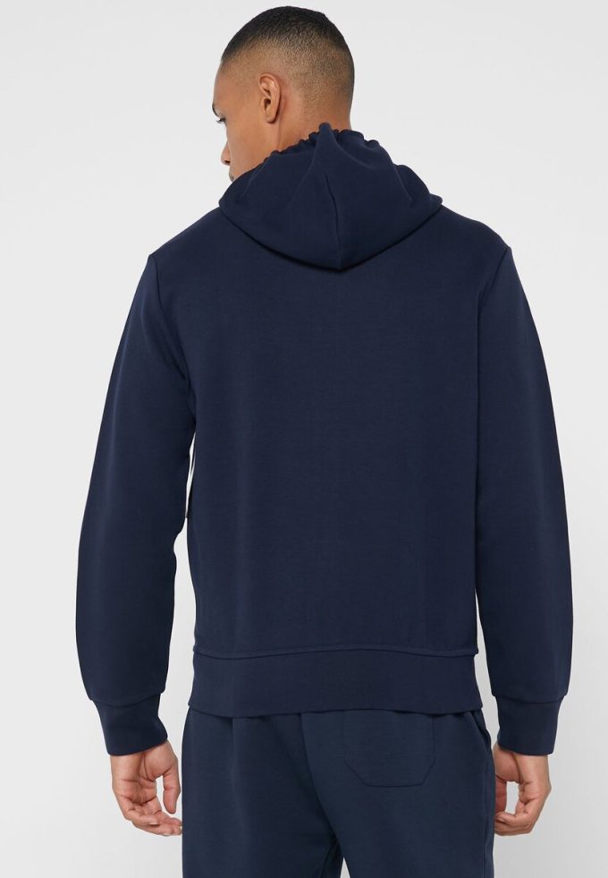 Sweat à capuche essentiel Ralph Lauren bleu marine pour homme Sweat à capuche essentiel Ralph Lauren bleu marine pour homme
