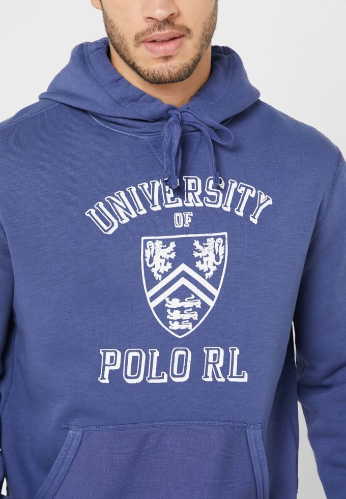 Sweat à capuche essentiel Ralph Lauren bleu marine pour homme Sweat à capuche essentiel Ralph Lauren bleu marine pour homme