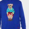 Sweat à capuche graphique bleu Ralph Lauren pour homme Sweat à capuche graphique bleu Ralph Lauren pour homme