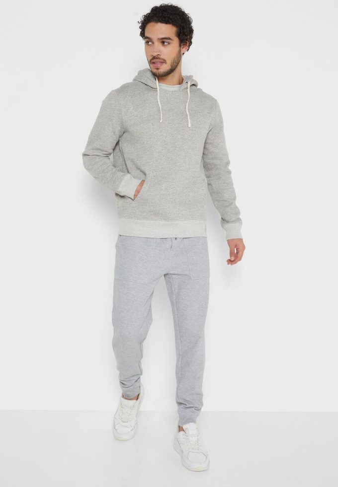 Sweat à capuche gris Ralph Lauren Essential pour homme Sweat à capuche gris Ralph Lauren Essential pour homme