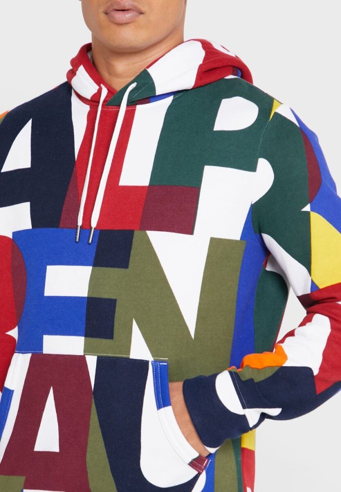 Sweat à capuche multicolore à blocs de couleurs Ralph Lauren pour homme Sweat à capuche multicolore à blocs de couleurs Ralph Lauren pour homme