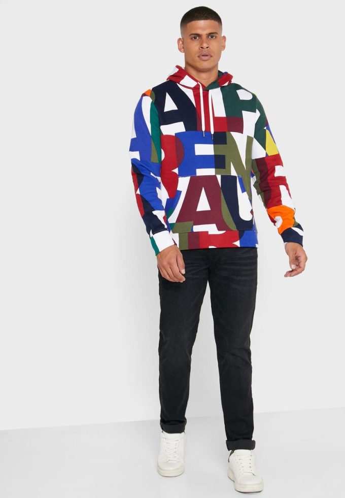 Sweat à capuche multicolore à blocs de couleurs Ralph Lauren pour homme Sweat à capuche multicolore à blocs de couleurs Ralph Lauren pour homme
