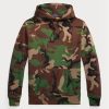 Sweat à capuche multicolore en polaire camouflage Ralph Lauren pour homme Sweat à capuche multicolore en polaire camouflage Ralph Lauren pour homme