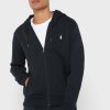 Sweat à capuche noir Ralph Lauren Essential pour homme Sweat à capuche noir Ralph Lauren Essential pour homme