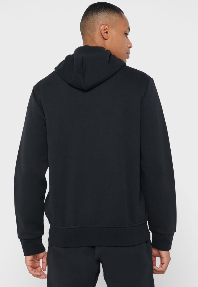 Sweat à capuche noir Ralph Lauren Essential pour homme Sweat à capuche noir Ralph Lauren Essential pour homme