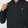 Sweat à capuche noir Ralph Lauren Essential pour homme Sweat à capuche noir Ralph Lauren Essential pour homme