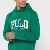 Sweat à capuche vert avec logo Ralph Lauren pour homme Sweat à capuche vert avec logo Ralph Lauren pour homme