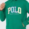 Sweat à capuche vert avec logo Ralph Lauren pour homme Sweat à capuche vert avec logo Ralph Lauren pour homme