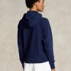 Sweat à capuche zippé en polaire bleu marine Ralph Lauren pour femme Sweat à capuche zippé en polaire bleu marine Ralph Lauren pour femme