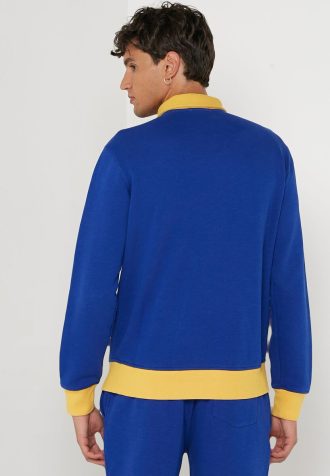 Sweat-shirt bleu essentiel Ralph Lauren pour homme