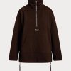 Sweat-shirt en polaire noir à fermeture éclair quart de tour Ralph Lauren pour femme Sweat-shirt en polaire noir à fermeture éclair quart de tour Ralph Lauren pour femme