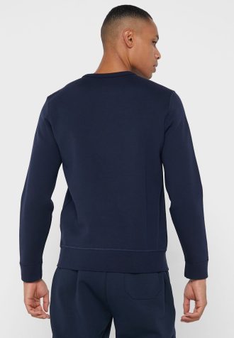 Sweat-shirt essentiel bleu marine Ralph Lauren pour homme