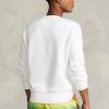 Sweat-shirt polaire blanc Polo Sport Ralph Lauren pour homme