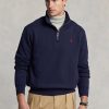 Sweat-shirt polaire bleu marine Ralph Lauren The RL pour homme