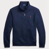 Sweat-shirt polaire bleu marine Ralph Lauren The RL pour homme