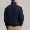 Sweat-shirt polaire bleu marine Ralph Lauren The RL pour homme