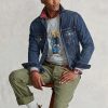Sweat-shirt polaire gris Polo Bear Ralph Lauren pour homme Sweat-shirt polaire gris Polo Bear Ralph Lauren pour homme