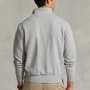 Sweat-shirt polaire gris Ralph Lauren The RL pour homme Sweat-shirt polaire gris Ralph Lauren The RL pour homme