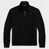 Sweat-shirt polaire noir Ralph Lauren The RL pour homme