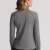 Sweat-shirts à col cheminée Ralph Lauren gris foncé pour femme