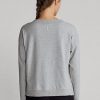 Sweat-shirts à col en V en jersey gris Ralph Lauren pour femme Sweat-shirts à col en V en jersey gris Ralph Lauren pour femme