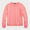 Sweat-shirts à col ras du cou en polaire Ralph Lauren pour femme Rose Sweat-shirts à col ras du cou en polaire Ralph Lauren pour femme Rose