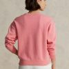 Sweat-shirts à col ras du cou en polaire Ralph Lauren pour femme Rose Sweat-shirts à col ras du cou en polaire Ralph Lauren pour femme Rose