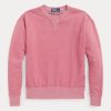 Sweat-shirts à col rond en coton biologique rose Ralph Lauren pour femme Sweat-shirts à col rond en coton biologique rose Ralph Lauren pour femme