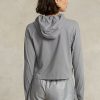Sweat-shirts courts en jersey de coton gris Ralph Lauren pour femme