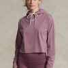 Sweat-shirts courts en jersey de coton Ralph Lauren pour femme Rose Sweat-shirts courts en jersey de coton Ralph Lauren pour femme Rose