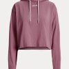 Sweat-shirts courts en jersey de coton Ralph Lauren pour femme Rose Sweat-shirts courts en jersey de coton Ralph Lauren pour femme Rose