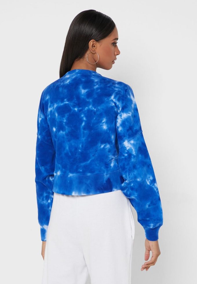 Sweat-shirts en maille à col ras du cou bleus Ralph Lauren pour femmes Sweat-shirts en maille à col ras du cou bleus Ralph Lauren pour femmes