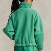 Sweat-shirts en molleton à poils longs avec bordure Ripstop Ralph Lauren verts pour femmes Sweat-shirts en molleton à poils longs avec bordure Ripstop Ralph Lauren verts pour femmes