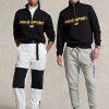 Sweat-shirts en molleton Polo Sport Ralph Lauren noirs pour femmes