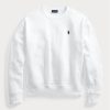 Sweat-shirts en polaire blancs Ralph Lauren pour femmes