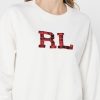 Sweat-shirts graphiques en maille beige Ralph Lauren pour femme Sweat-shirts graphiques en maille beige Ralph Lauren pour femme