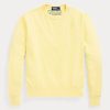 Sweat-shirts ras du cou en coton biologique jaune Ralph Lauren pour femme Sweat-shirts ras du cou en coton biologique jaune Ralph Lauren pour femme