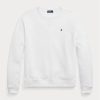 Sweat-shirts ras du cou en polaire blanche Ralph Lauren pour femme Sweat-shirts ras du cou en polaire blanche Ralph Lauren pour femme