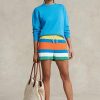 Sweat-shirts ras du cou en polaire bleu Ralph Lauren pour femme