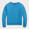 Sweat-shirts ras du cou en polaire bleu Ralph Lauren pour femme