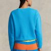 Sweat-shirts ras du cou en polaire bleu Ralph Lauren pour femme