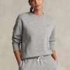 Sweat-shirts ras du cou en polaire gris foncé Ralph Lauren pour femme Sweat-shirts ras du cou en polaire gris foncé Ralph Lauren pour femme